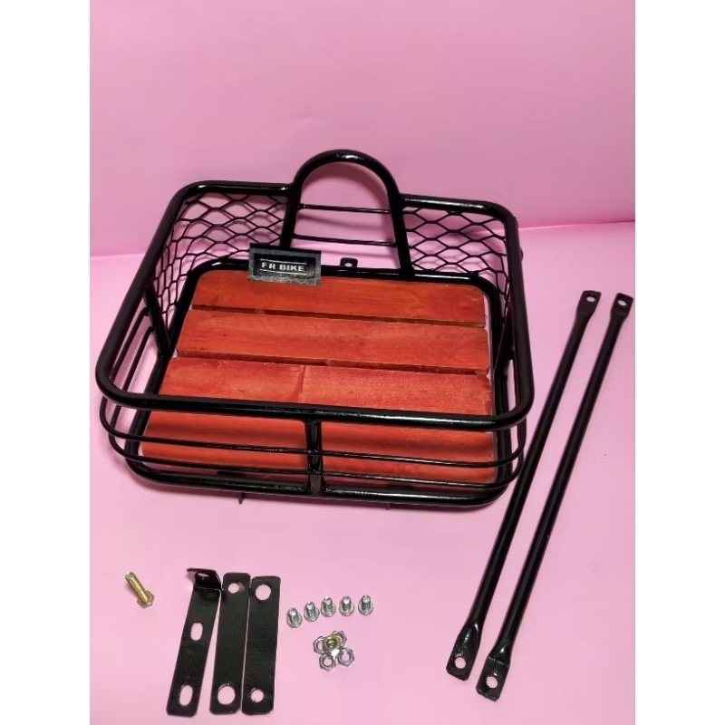 Keranjang sepeda depan Alas Kayu  (NEW)